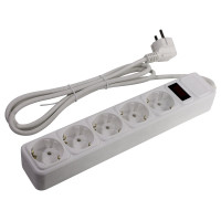 5bites SP5W-130 Сетевой фильтр 5S / 3*0.75MM2 / 3M / WHITE