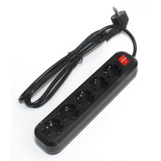 5bites SP5B-350 Сетевой фильтр 5S / 3*1.5MM2 / 16A / ABS / 5M / BLACK