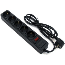 5bites SP5B-150 Сетевой фильтр SP5B-150 5S / 3*0.75MM2 / 5M / BLACK