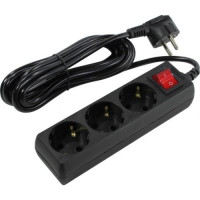 5bites SP3B-130E Сетевой удлинитель SP3B-130E 3S / 3*0.75MM2 / 3M / BLACK