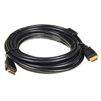 5bites APC-014-010 Кабель HDMI M / HDMI M V1.4b, высокоскоростной, ethernet+3D, зол.разъемы, ферр.кольца, 1м.