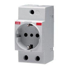 ABB 2CSM110000R0701 Розетка щитовая 2Р+ N 16A M1173