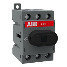 ABB 1SCA104902R1001 Рубильник OT40F3 до 40А 3х-полюсный для установки на DIN-рейку или монтажную плату (с резерв. ручкой)