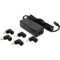 ORIENT PU-A40W, Универсальный блок питания, мощность 40 Вт, U вых: 9.5/12/16/19/20В, автоматическое переключение, 8 сменных коннекторов, защита от КЗ и перегрузки (29670)