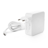 Универсальный Блок питания TopON 65W c кабелем Type-C Power Delivery, Quick Charge 30 В розетку, белый