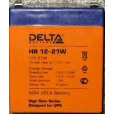 Батарея Delta HR 12-21W (12V 5Ah)