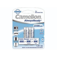 Camelion AA- 2100mAh Ni-Mh Always Ready BL-2 (NH-AA2100ARBP2, аккумулятор, 1.2В) (2 шт. в уп-ке)