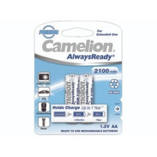 Camelion AA- 2100mAh Ni-Mh Always Ready BL-2 (NH-AA2100ARBP2, аккумулятор, 1.2В) (2 шт. в уп-ке)