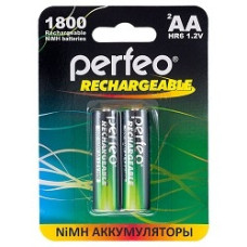 Perfeo AA1800mAh/2BL (2шт. в уп-ке)