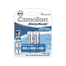 Camelion AA- 2500mAh Ni-Mh Always Ready BL-2 (NH-AA2500ARBP2, аккумулятор, 1.2В) (2 шт. в уп-ке)