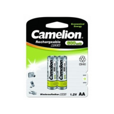 Camelion AA- 600mAh Ni-Cd BL-2 (NC-AA600BP2, аккумулятор,1.2В)
