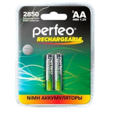 Perfeo AA2850mAh/2BL Аккумулятор Пластик