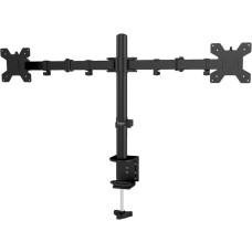 Кронштейн Buro M052 Vesa до 100x100 15-32' max 8кг black для двух мониторов