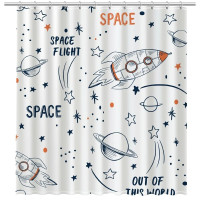 Штора для ванной комнаты Fixsen Space 180x200 см FX-2508