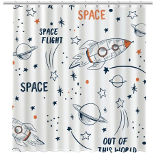 Штора для ванной комнаты Fixsen Space 180x200 см FX-2508