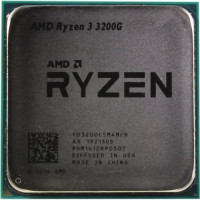 CPU AMD Ryzen 3 3200G OEM (YD3200C5M4MFH) {3.6GHz/Radeon Vega 8}