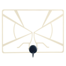 Perfeo ТВ антенна "RADAR", активная, встр. усилитель, питание от ресивера 5V, DVB-T2 [PF_A4213]