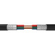 Кабель TV jack - TV jack 1м Vention ( VAV-A02-B100 )