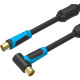 Кабель TV jack - TV jack 1м Vention ( VAV-A02-B100 )