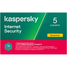 Антивирус Лаборатория Касперского Kaspersky Internet Security Multi-Device Russian Edition 5ПК 1 год Renewal Card (KL1941ROEFR)
