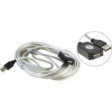 Aopen Кабель-адаптер USB2.0-repeater, удлинительный активный <Am->Af> 10м (ACU823-10M) [6938510851321]