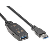AOpen ACU827A-15M Кабель-адаптер USB3.0-repeater, удлинительный активный <Am->Af> 15м iOpen (Aopen/Qust)<ACU827A-15M> [4895182217355]