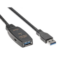 AOpen ACU827A-15M Кабель-адаптер USB3.0-repeater, удлинительный активный <Am->Af> 15м iOpen (Aopen/Qust)<ACU827A-15M> [4895182217355]