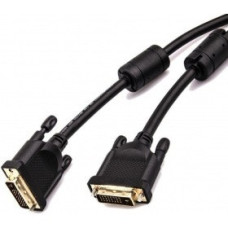 Aopen Кабель DVI (24+1) M/M 1.5m, 2 фильтра Aopen/Qust <ACG442GD-1.5M>[4895182213562]