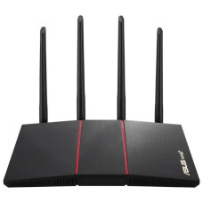 Роутер беспроводной Asus RT-AX55 AX1800 10/100/1000BASE-TX черный