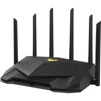 Роутер беспроводной Asus TUF-AX5400 AX5400 10/100/1000BASE-TX/4G ready черный