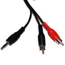Кабель 3.5St.plug - 2xRCA(m) 1.5м
