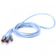Кабель 3.5St.plug - 2xRCA(m) 1.0м Vention ( VAB-R01-S100 )