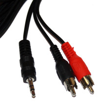 Кабель 3.5St.plug - 2xRCA(m) 2.5м