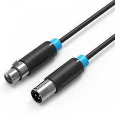 Кабель XLR(m) - XLR(f) 1.5м Vention (BBFBG)