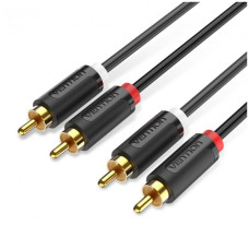 Кабель RCA M - RCA M, 2m Vention ( BCMBH ) черный