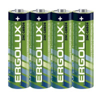 Ergolux R 6 SR4 (R6SR4 батарейка,1.5В) (4 шт. в уп-ке)