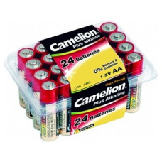 Camelion..LR 6 Plus Alkaline PB-24 (LR6-PB24, батарейка,1.5В) (24 шт. в уп-ке)