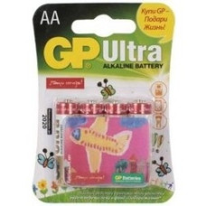 GP 15AUGL-2CR4/15AU-2UE4/15AUGLNEW-2CR4 Ultra Alkaline (4шт. в уп-ке)