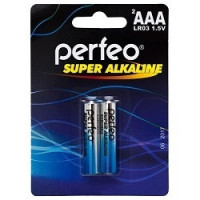 Perfeo LR03/2BL mini Super Alkaline (2 шт. в уп-ке)