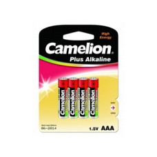Camelion LR03 Plus Alkaline BL-4 (LR03-BP4, батарейка,1.5В) (4шт. в уп-ке)