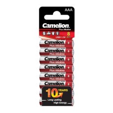 Camelion Plus Alkaline SP8 LR03 (LR03-SP8, батарейка,1.5В)(8шт. в уп-ке)