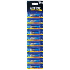 Perfeo LR03/10BL Super Alkaline Отрывной (10 шт. в уп-ке)