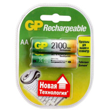 Аккумулятор GP 210AAHC-2CR2 2100mAh AA 2шт