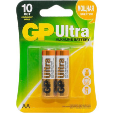 Батарейки GP GP 15AU-CR2 Ultra Alkaline LR6 AA 2шт