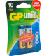 Батарейки GP 15AUP-2CR2 Ultra Plus Alkaline LR6 AA 2шт
