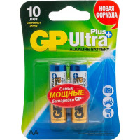 Батарейки GP 15AUP-2CR2 Ultra Plus Alkaline LR6 AA 2шт
