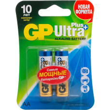 Батарейки GP 15AUP-2CR2 Ultra Plus Alkaline LR6 AA 2шт