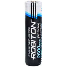 Аккумулятор Robiton 18650 2600mAh с защитой