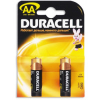 Батарейки Duracell LR6-2BL Basic AA 2шт.