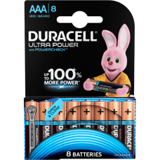 Батарейки Duracell LR03-8BL Ultra Power AAA 8шт
